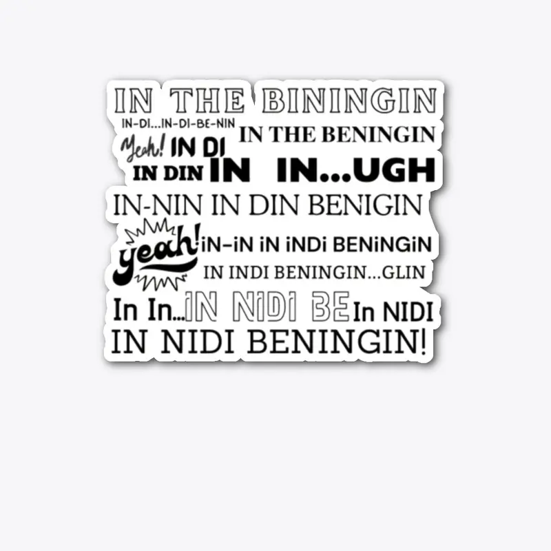 In The Beningin meme merchandise|meme T